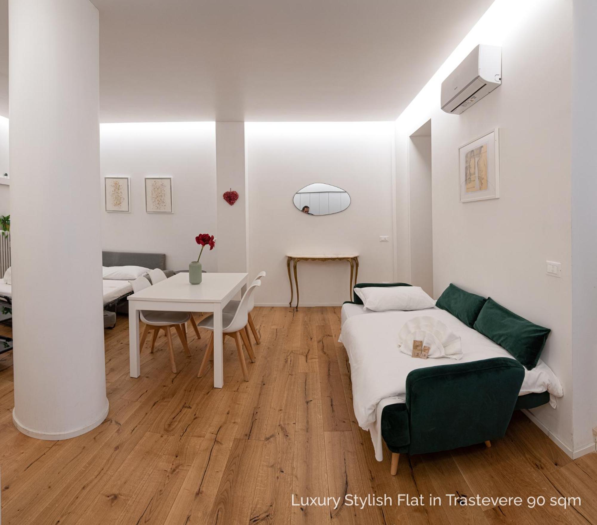 La Dolce Vita - Luxury Stylish Flats In Trastevere 70-90Sqm Рим Экстерьер фото
