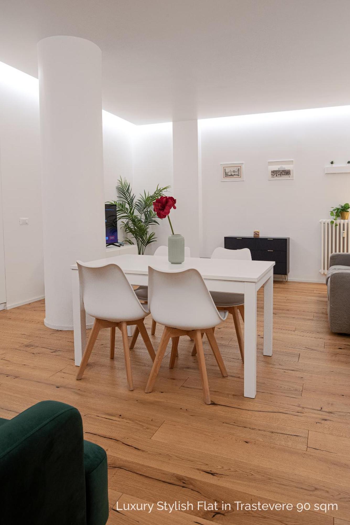 La Dolce Vita - Luxury Stylish Flats In Trastevere 70-90Sqm Рим Экстерьер фото