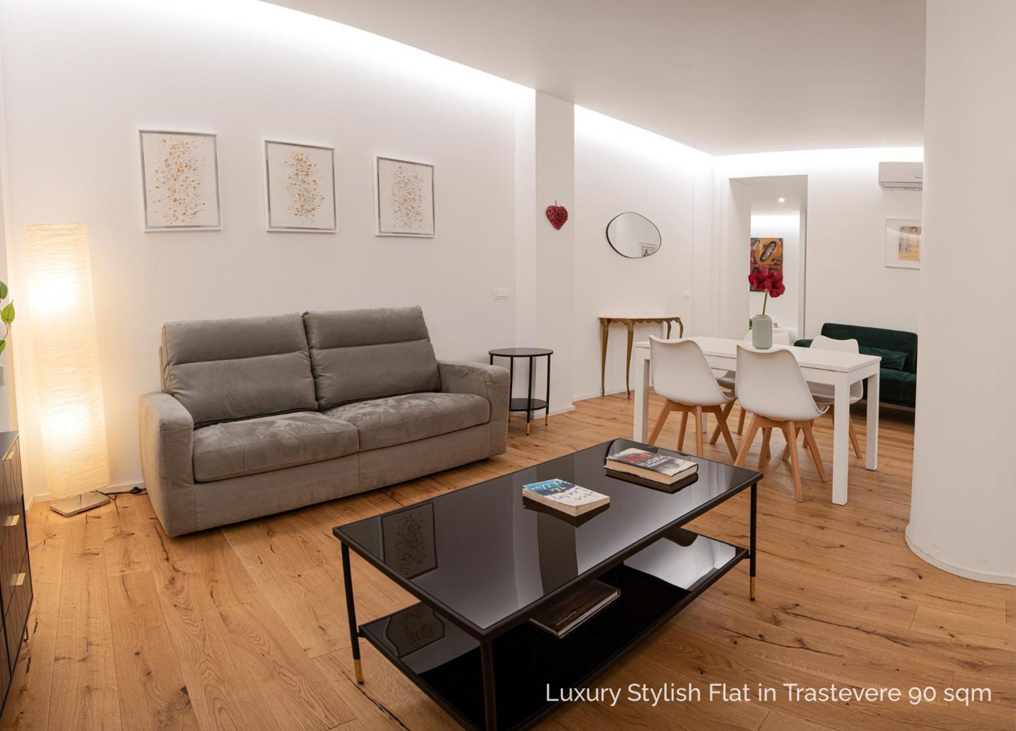 La Dolce Vita - Luxury Stylish Flats In Trastevere 70-90Sqm Рим Экстерьер фото