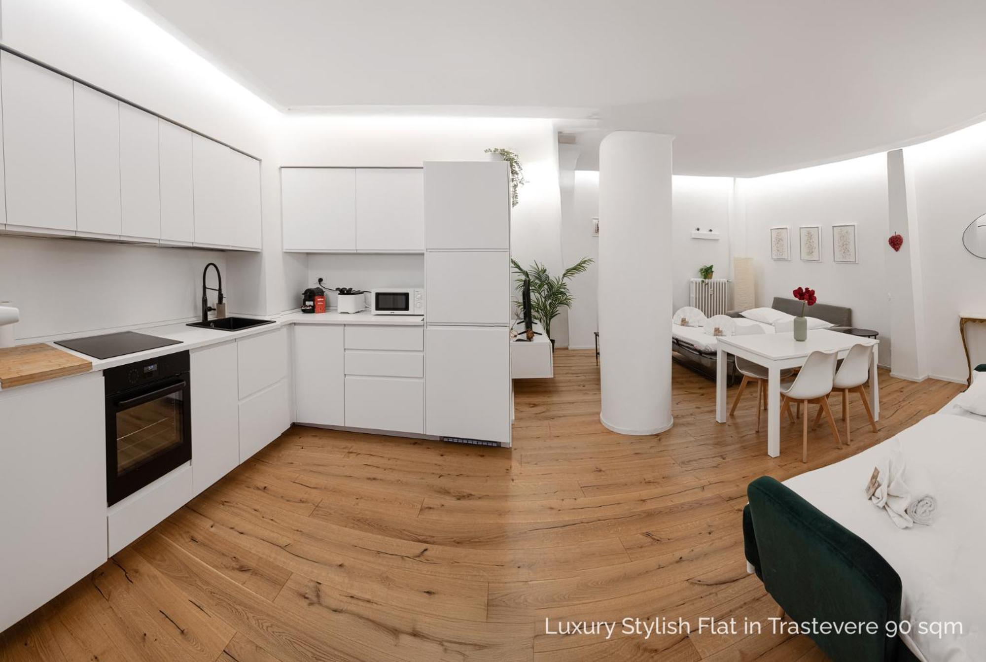 La Dolce Vita - Luxury Stylish Flats In Trastevere 70-90Sqm Рим Экстерьер фото