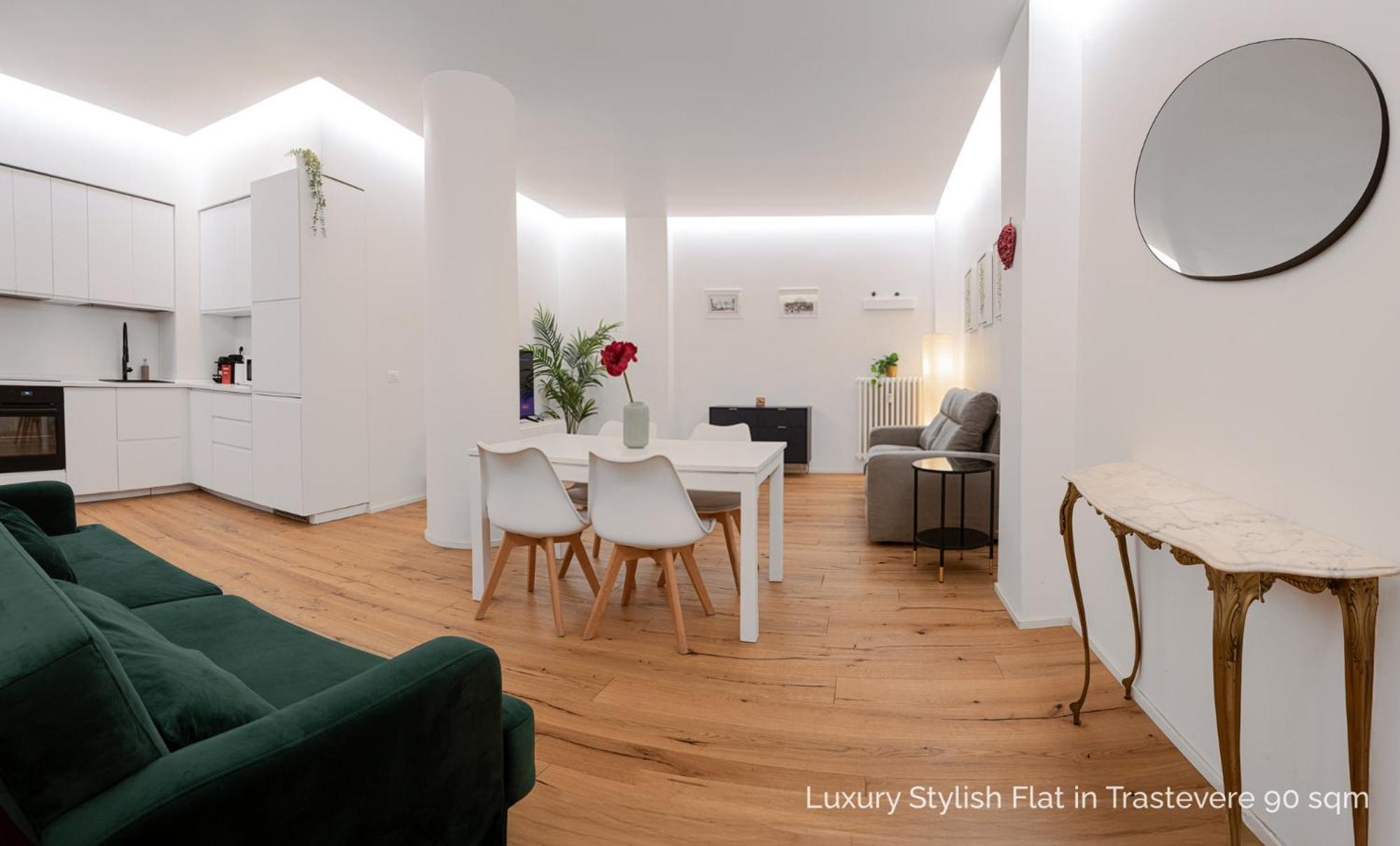 La Dolce Vita - Luxury Stylish Flats In Trastevere 70-90Sqm Рим Экстерьер фото