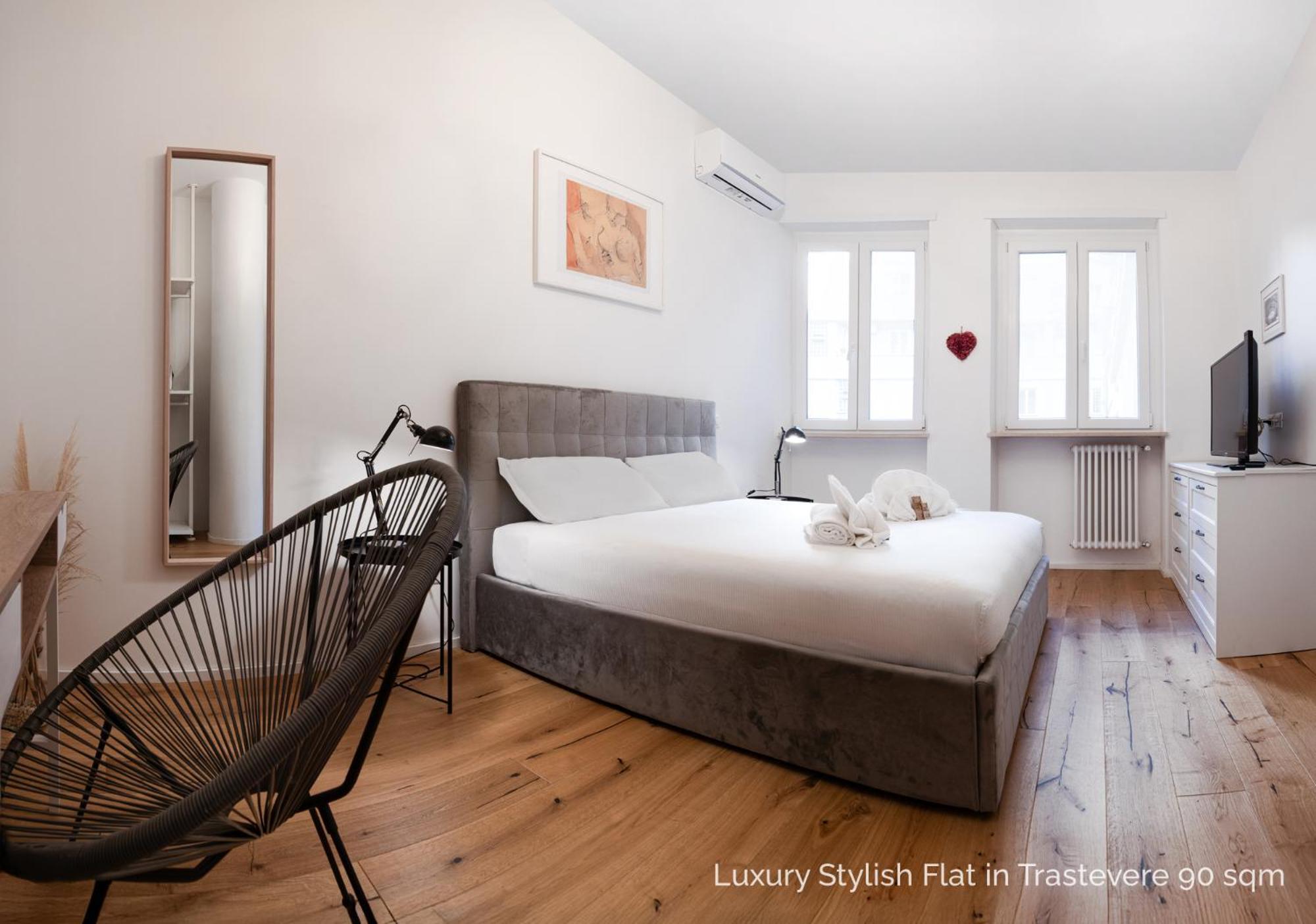 La Dolce Vita - Luxury Stylish Flats In Trastevere 70-90Sqm Рим Экстерьер фото