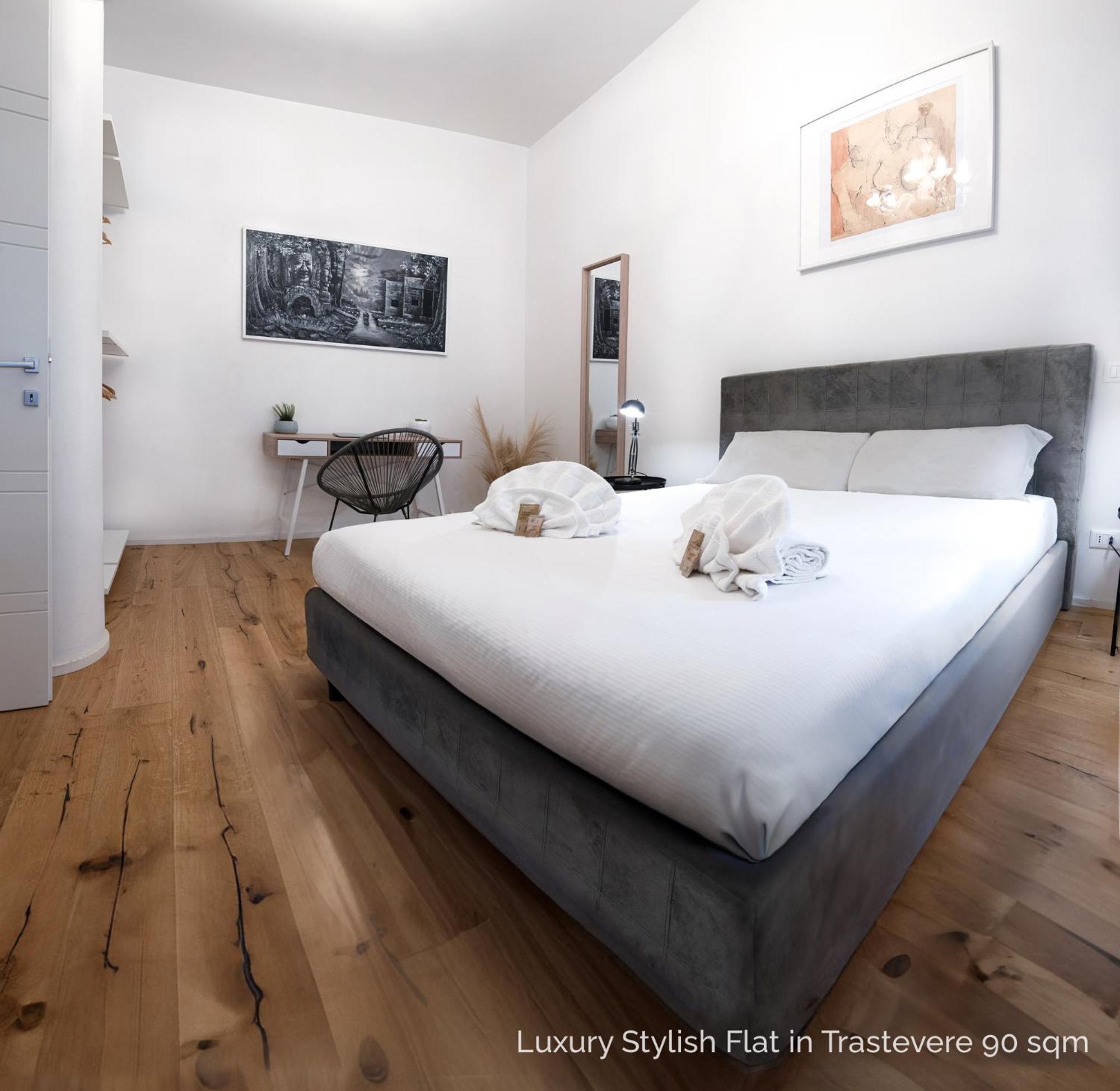La Dolce Vita - Luxury Stylish Flats In Trastevere 70-90Sqm Рим Экстерьер фото