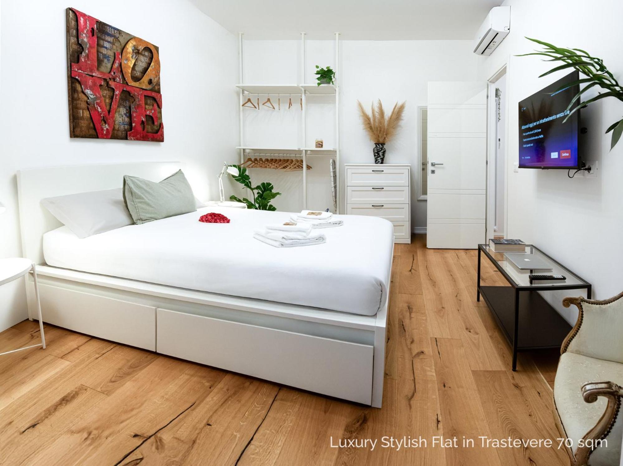 La Dolce Vita - Luxury Stylish Flats In Trastevere 70-90Sqm Рим Экстерьер фото