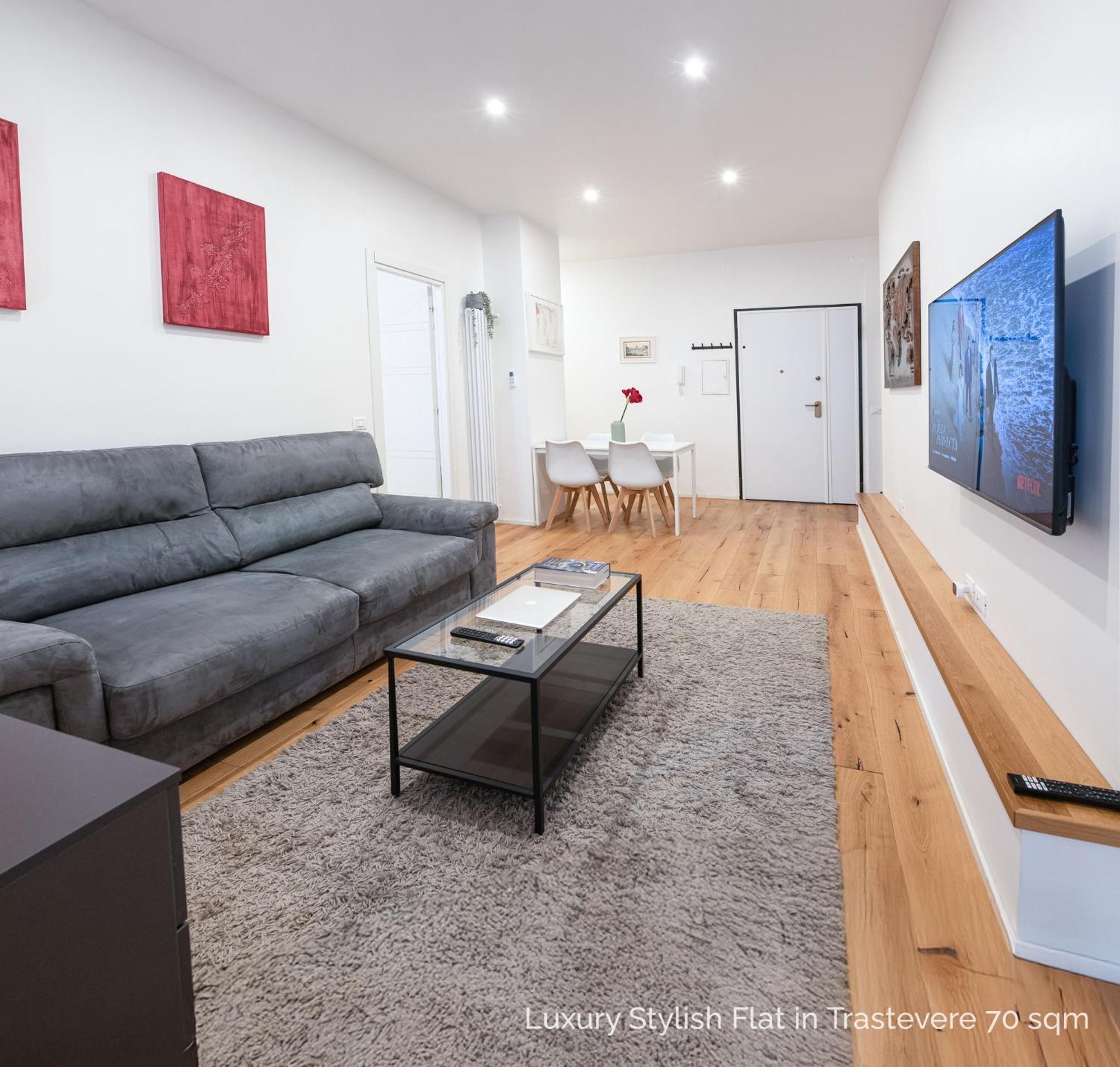 La Dolce Vita - Luxury Stylish Flats In Trastevere 70-90Sqm Рим Экстерьер фото